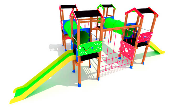 Multijuegos grandes para juegos infantiles en Segovia